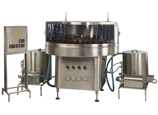 Rotary Bottle Washing Machine